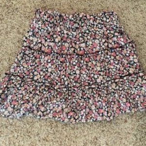 Women's Floral Skirt Size Small